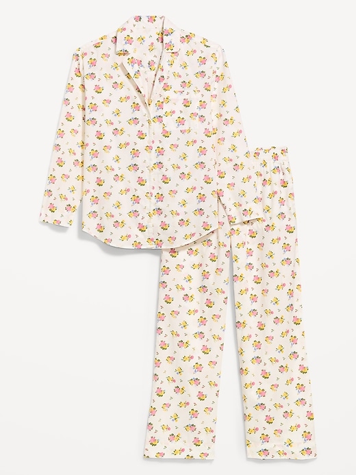 Image number 4 showing, Poplin Pajama Pant Set