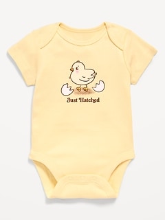Short-Sleeve Graphic Bodysuit for Baby