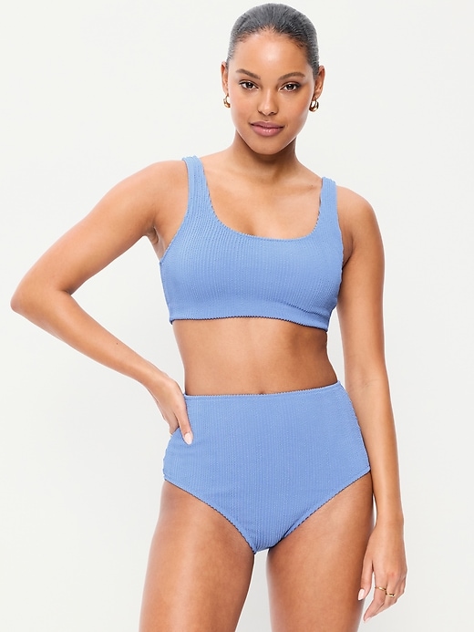 Image number 1 showing, Ribbed Swim Top