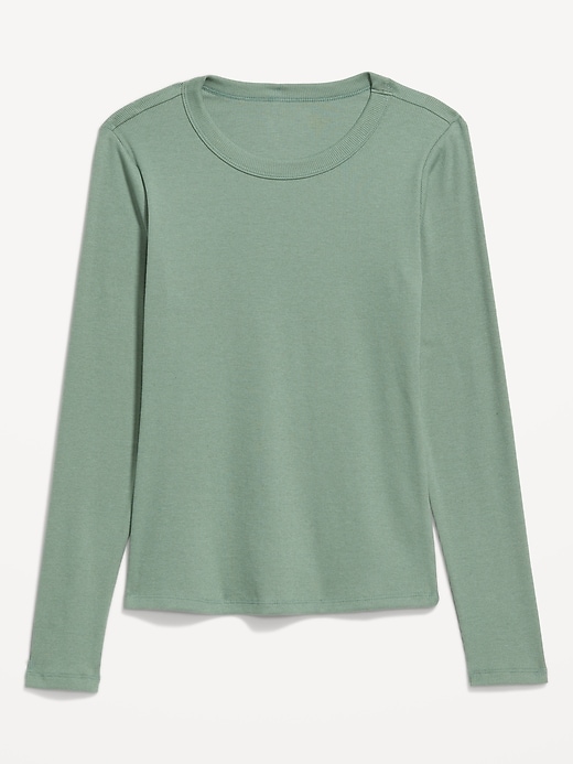 Image number 2 showing, Snug Long-Sleeve Crew-Neck T-Shirt