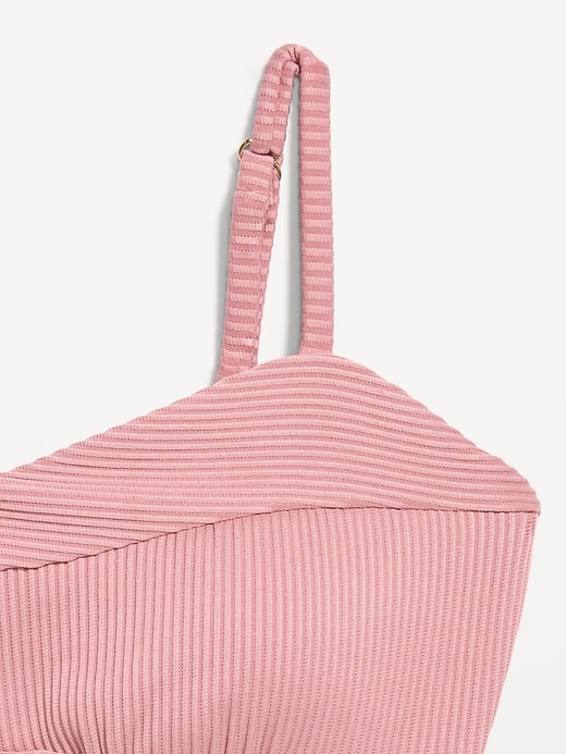 Image number 7 showing, Ribbed Bra Bikini Swim Top