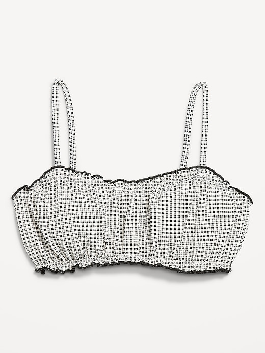 Image number 4 showing, Scoop-Neck Ruffle Swim Top