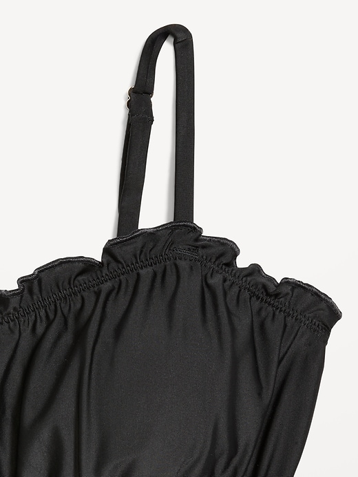 Image number 7 showing, Scoop-Neck Ruffle Swim Top