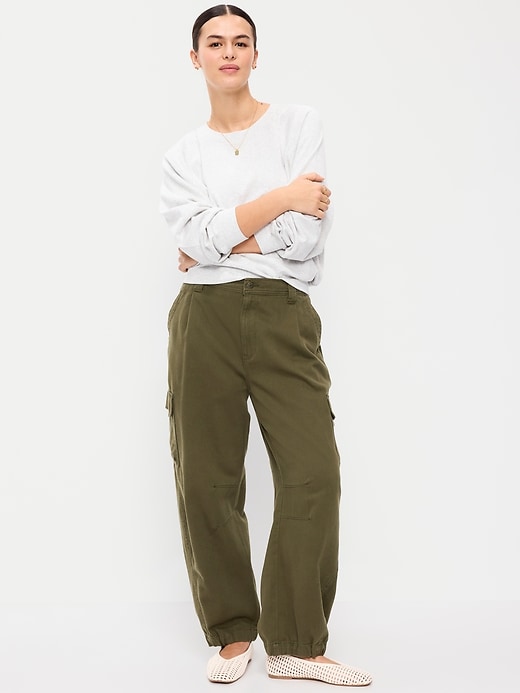 Image number 5 showing, Twill Barrel Cargo Pants