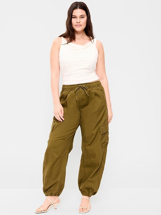 Image number 5 showing, Pull-On Barrel Cargo Pants