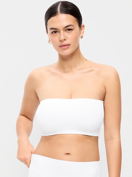 Image number 5 showing, Seamless Ribbed Longline Bandeau