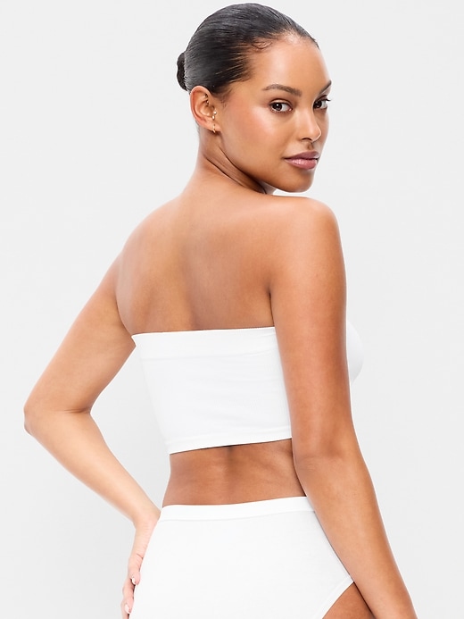 Image number 2 showing, Seamless Ribbed Longline Bandeau