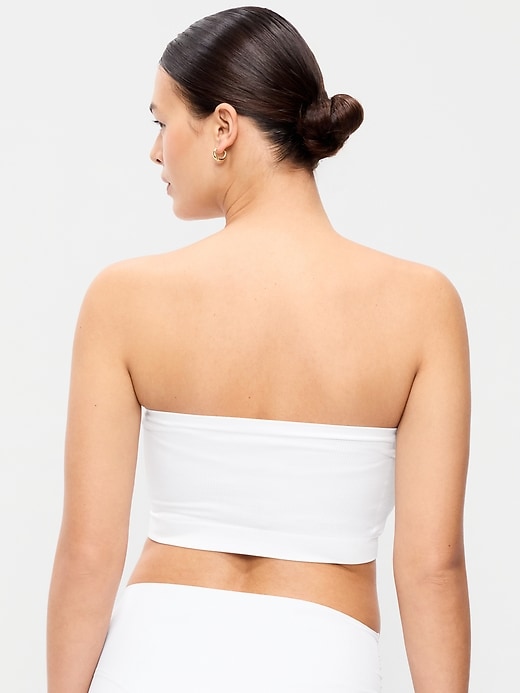 Image number 6 showing, Seamless Ribbed Longline Bandeau