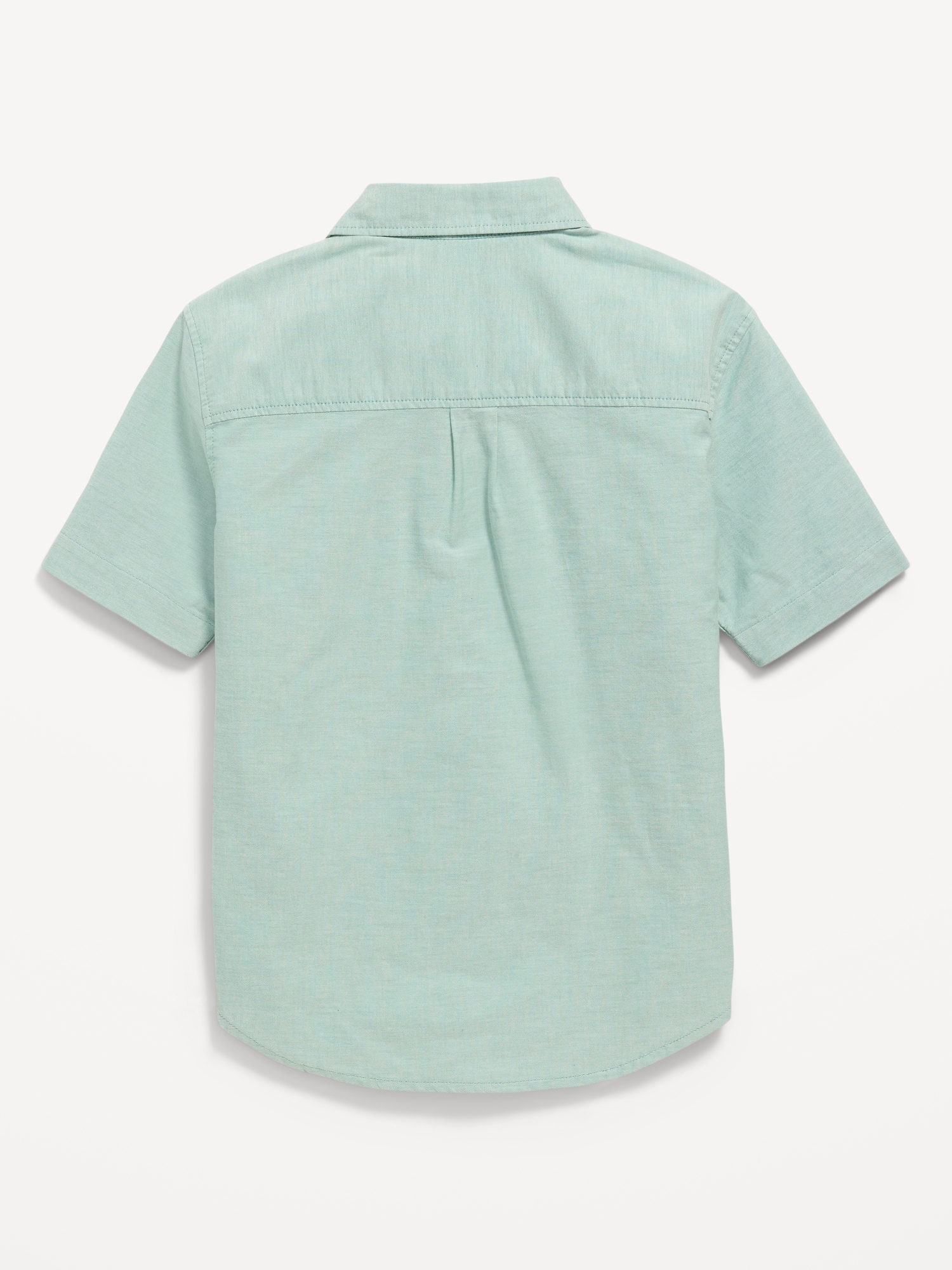 Short-Sleeve Pocket Oxford Shirt for Boys
