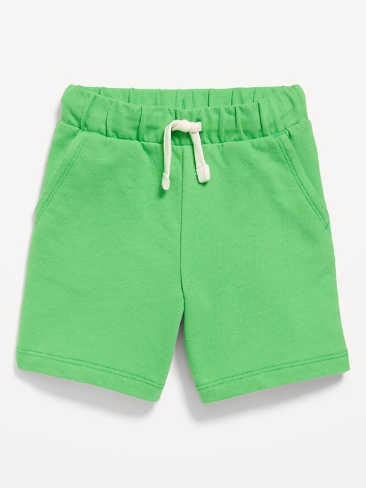 Image number 1 showing, French-Terry Graphic Shorts for Toddler Boys