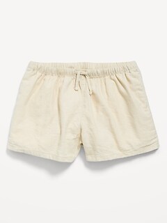 Linen-Blend Shorts for Girls