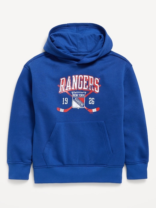 Image number 2 showing, NHL Graphic Gender-Neutral Hoodie for Kids