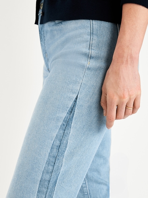 Image number 6 showing, Maternity Full-Panel OG Straight Jeans