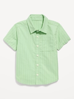 Short-Sleeve Oxford Shirt for Toddler Boys