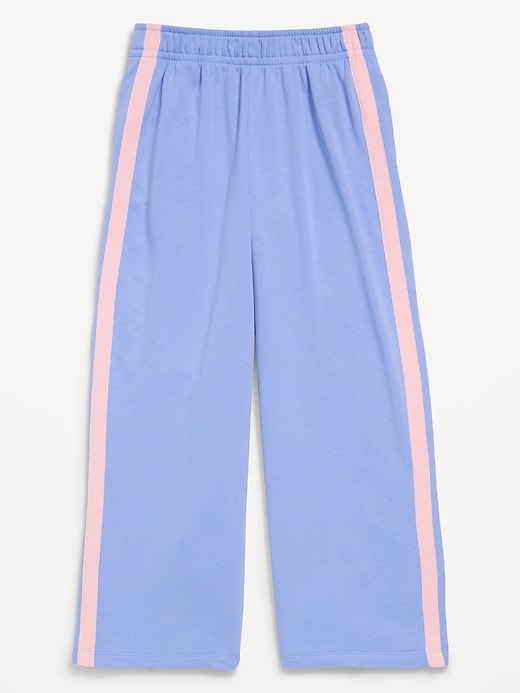 Image number 4 showing, Baggy French-Terry Straight-Leg Retro Sweatpants for Girls