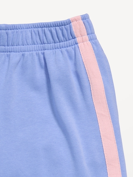 Image number 5 showing, Baggy French-Terry Straight-Leg Retro Sweatpants for Girls