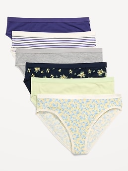 High-Waisted Everyday Cotton Underwear 6-Pack - image 3