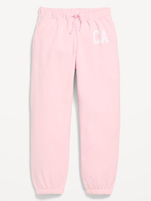 Image number 4 showing, Favorite Fleece High-Waisted Jogger Sweatpants for Girls