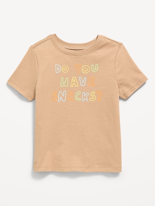 Image number 1 showing, Short-Sleeve Unisex Graphic T-Shirt for Toddler