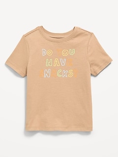 Short-Sleeve Unisex Graphic T-Shirt for Toddler