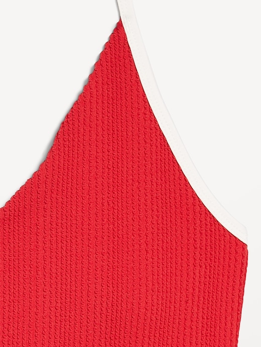 Image number 6 showing, V-Neck Halter Swimsuit