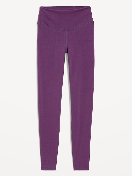 Image number 9 showing, High-Waisted PowerChill 7/8 Cotton Leggings