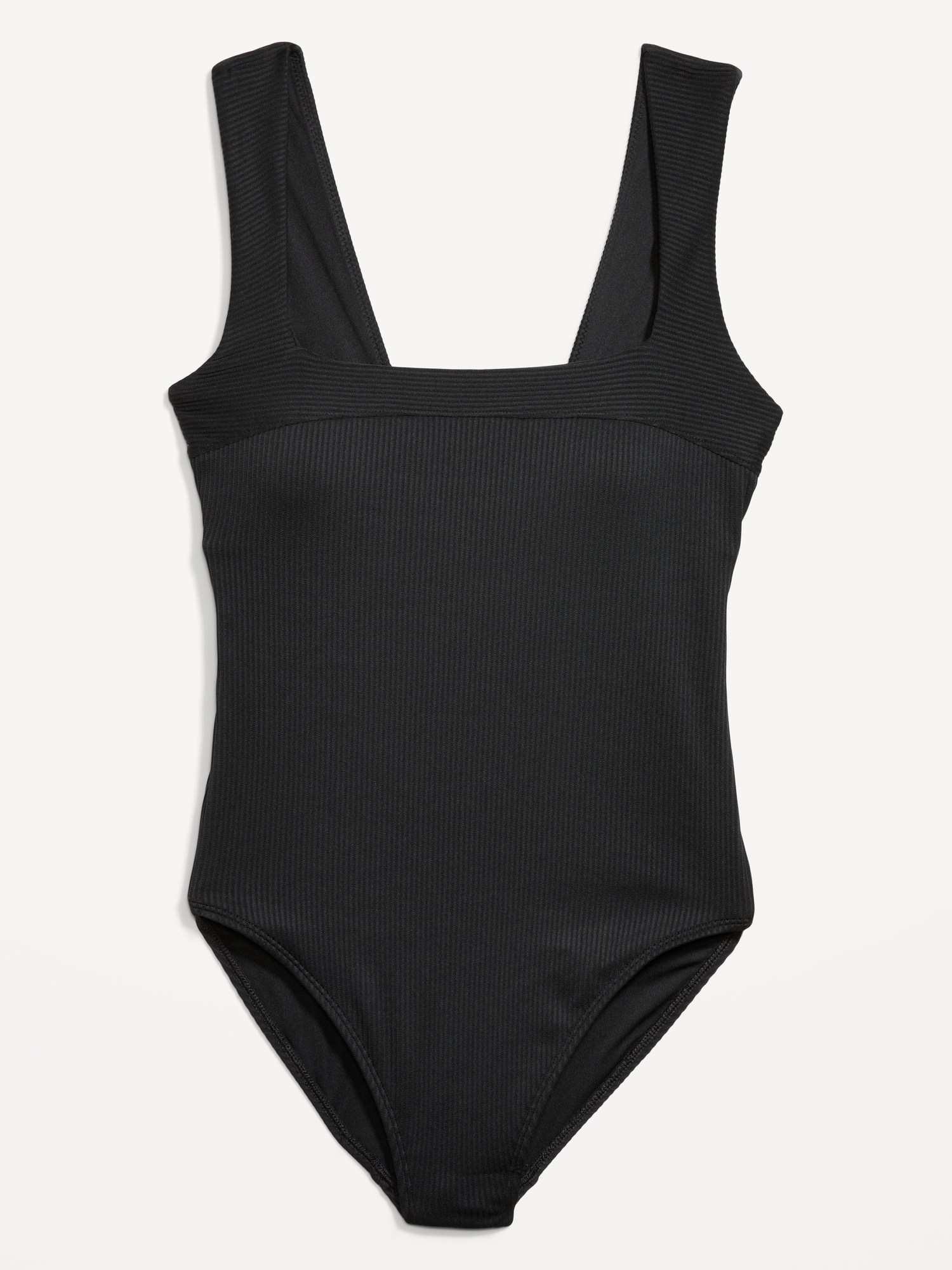 Ribbed One-Piece Swimsuit