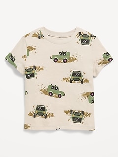 Printed Short-Sleeve T-Shirt for Toddler Boys