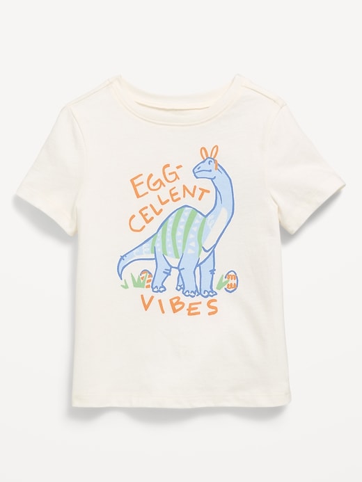 Image number 1 showing, Short-Sleeve Graphic T-Shirt for Toddler Girls