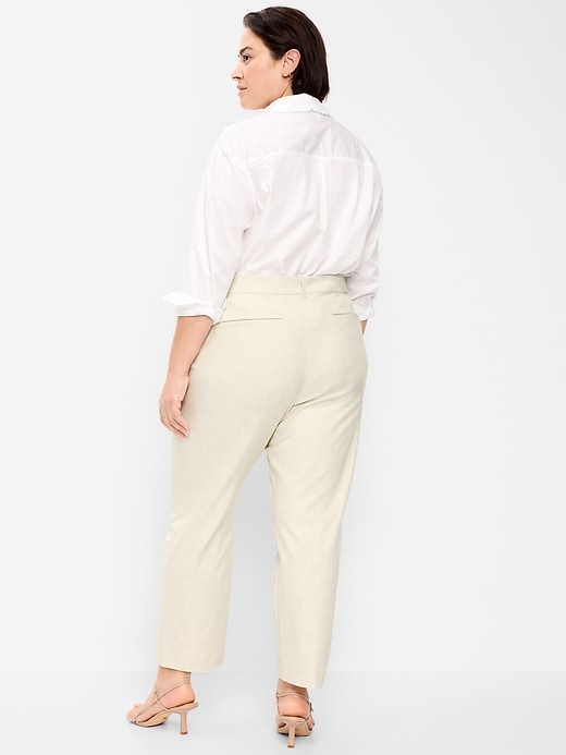 Image number 8 showing, High-Waisted Pixie Straight Pants