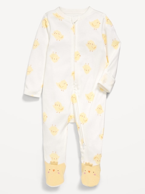 2-Way-Zip Sleep & Play Footed One-Piece for Baby