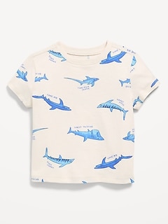 Printed Short-Sleeve T-Shirt for Toddler Boys
