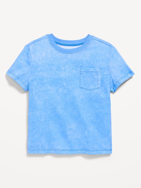 Short-Sleeve Pocket T-Shirt for Toddler Boys