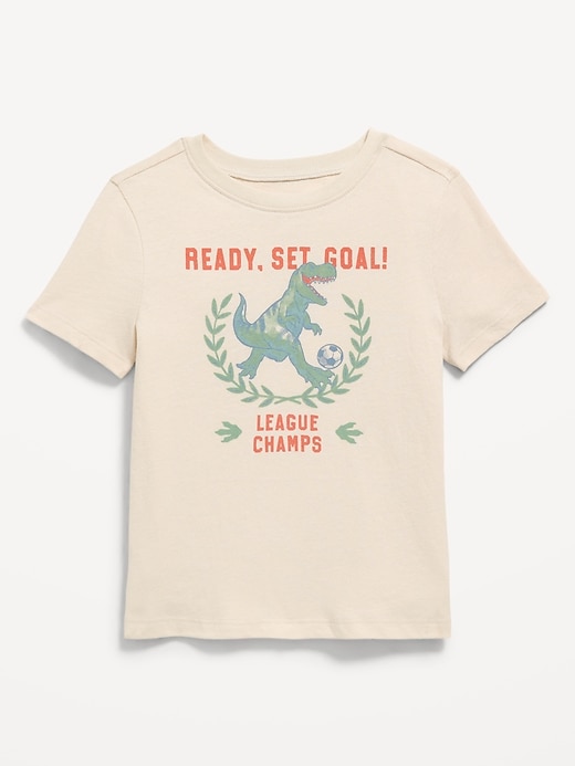 Image number 1 showing, Short-Sleeve Unisex Graphic T-Shirt for Toddler