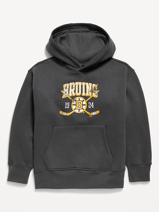 Image number 2 showing, NHL Graphic Gender-Neutral Hoodie for Kids