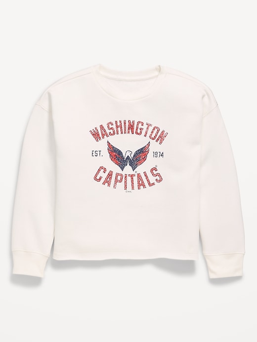 Image number 2 showing, NHL Graphic Sweatshirt for Girls