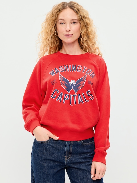 NHL Crew-Neck Sweatshirt for Women