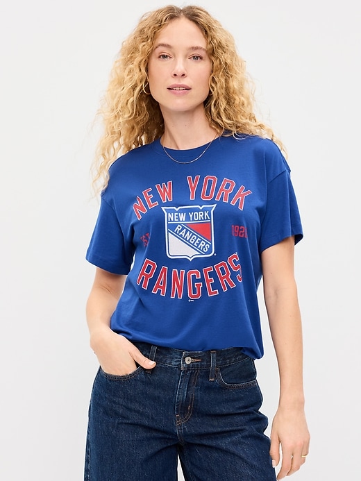 Image number 1 showing, NHL Crew-Neck T-Shirt for Women