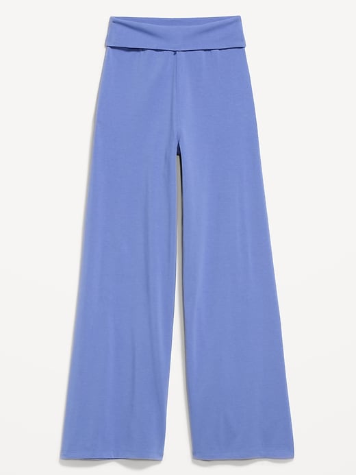 Image number 6 showing, High-Waisted PowerChill Wide-Leg Pants