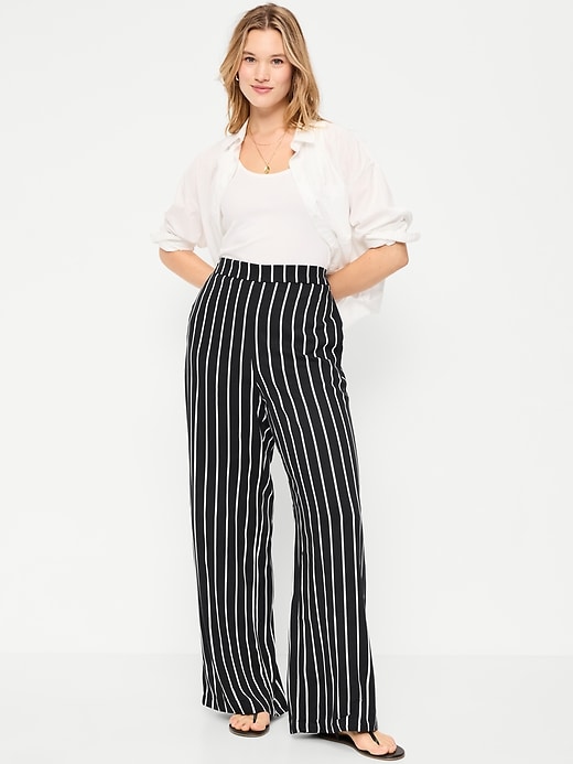 Image number 5 showing, High-Waisted Playa Wide-Leg Pants