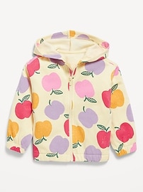 Image number 3 showing, Fleece Zip Hoodie for Toddler Girls