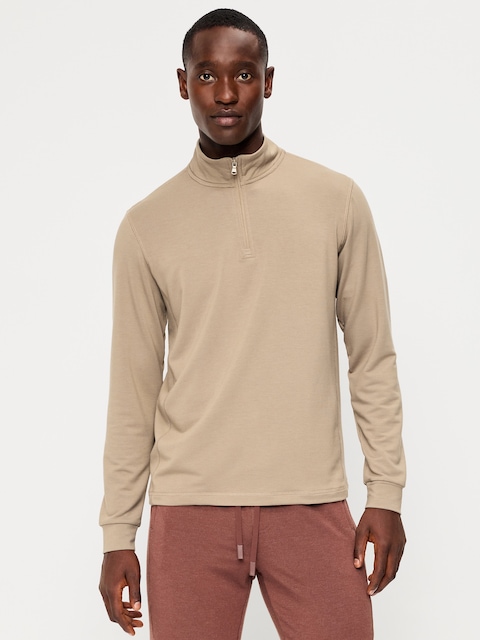 Recharge Knit Quarter-Zip Pullover