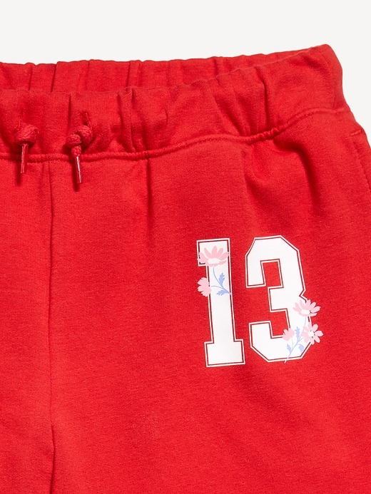 Image number 5 showing, Favorite Fleece High-Waisted Jogger Sweatpants for Girls