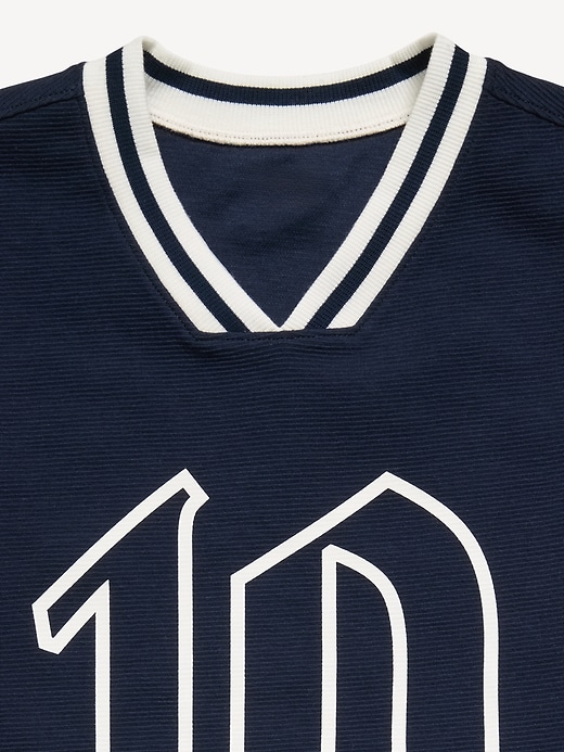 Image number 4 showing, Short-Sleeve Soccer Jersey Sweater for Boys