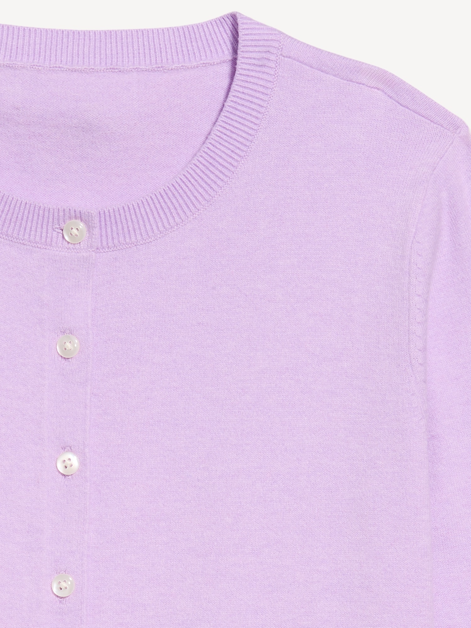 Image number 5 showing, SoSoft Lite Cropped Crew-Neck Cardigan