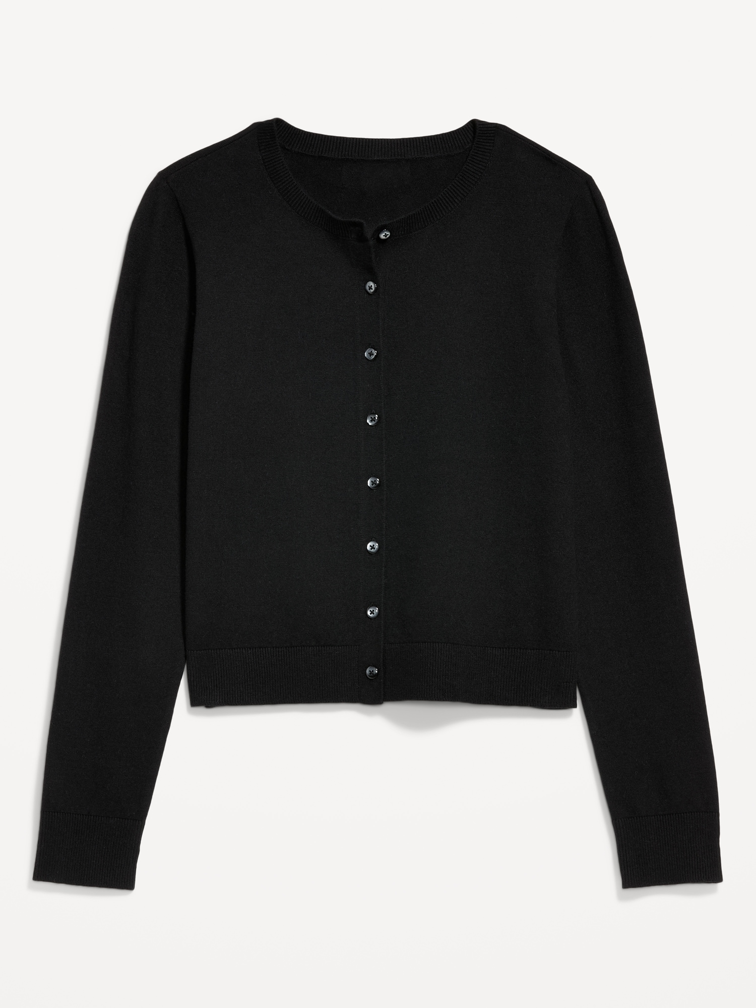 SoSoft Lite Cropped Crew-Neck Cardigan