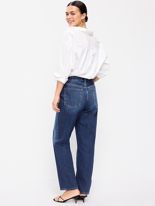 Image number 6 showing, High-Waisted OG Loose Rigid Jeans