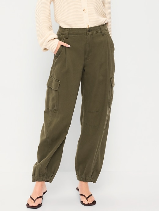 Image number 2 showing, Twill Barrel Cargo Pants