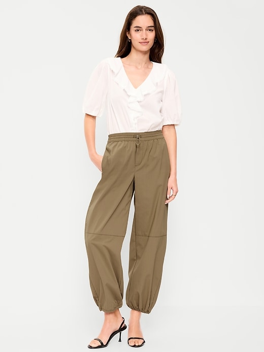 Image number 1 showing, Pull-On Parachute Pants