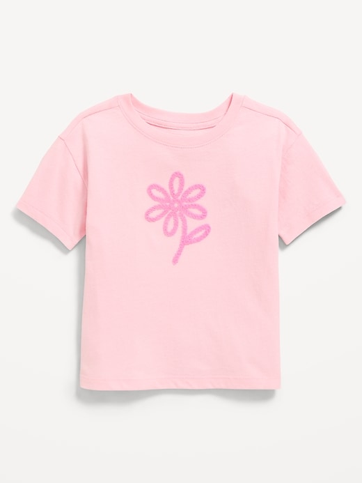 Image number 2 showing, Short-Sleeve Graphic T-Shirt for Toddler Girls